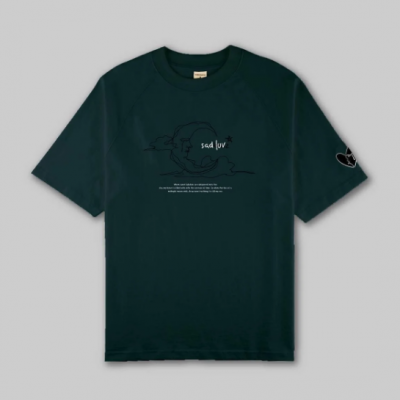 SADLUV TEE - MALLARD green
