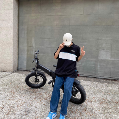 LEVENTS® STRIPLE POLO/ BLACK