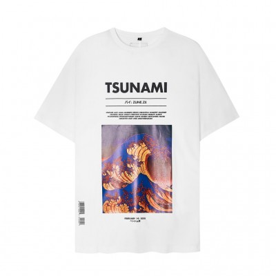 TSUNAMI TEE - WHITE
