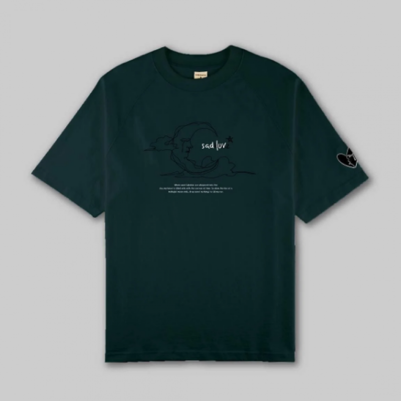 SADLUV TEE - MALLARD green